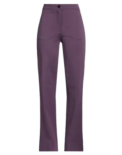 Ira Walendy Woman Pants Plum Size Xs Viscose, Polyamide, Elastane