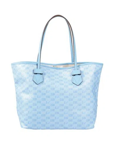 Moreau Paris Woman Handbag Light Blue Size - Textile Fibers