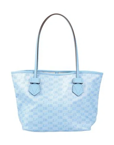 Moreau Paris Woman Handbag Light Blue Size - Textile Fibers