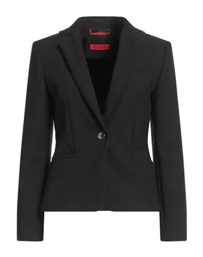 Max & Co . Woman Blazer Black Size 10 Polyester, Viscose, Elastane