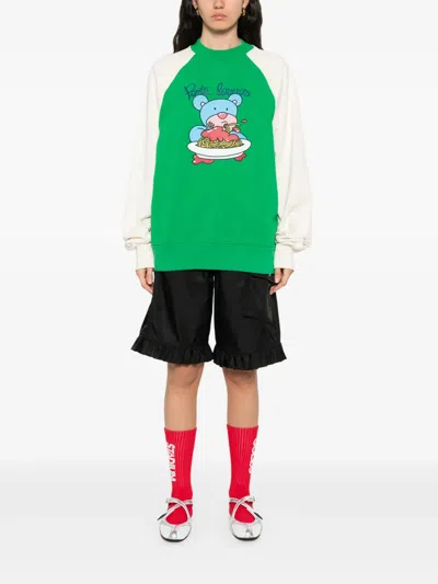 Inbetweeners Man Sweatshirt Green Size S Cotton In Green