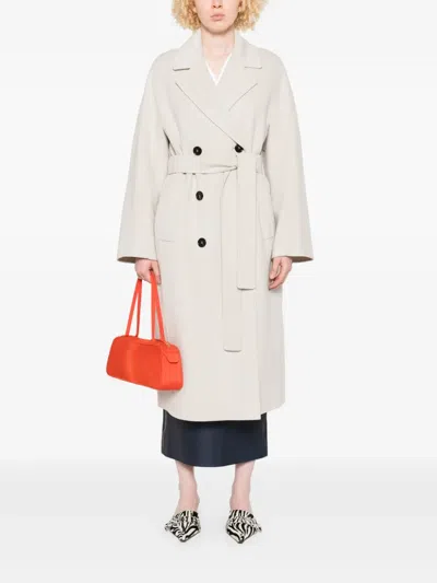 S Max Mara Virgin Wool Double-breasted Coat