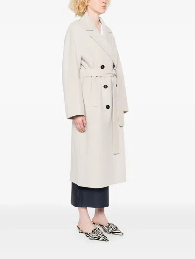S Max Mara Virgin Wool Double-breasted Coat