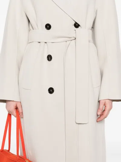 S Max Mara Virgin Wool Double-breasted Coat