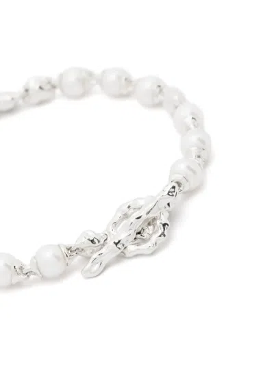 Maor Pearl-embellished Bracelet In Metallic