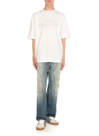 Dsquared2 Dsquared White Leather Boxer Sneakers