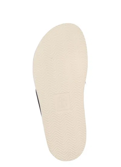 Brunello Cucinelli Black Suede Leather Slippers With Cross-strap Silhouette In Black