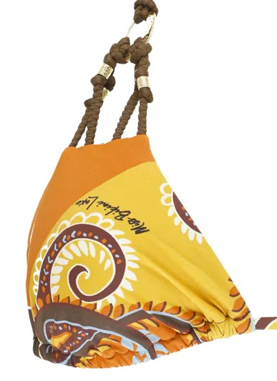 Miss Bikini Bikini With Golden Details In Multi