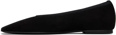 Totême 10mm Minimalist Velvet Ballerina Flats