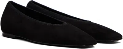 Totême 10mm Minimalist Velvet Ballerina Flats