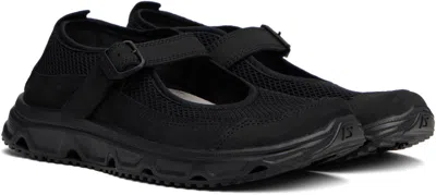 Salomon Rx Marie-jeanne Rubber-trimmed Mesh Sandals In Black