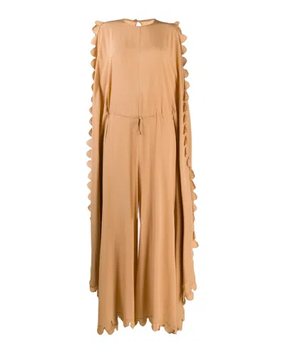 Stella Mccartney Bobbi All In One Petal Edged Jumpsuit