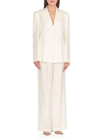 Pinko Viscose And Linen Blazer