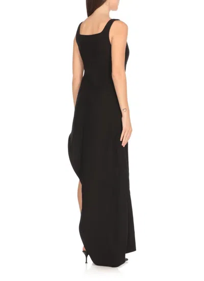 Coperni Dress With Logo In Black