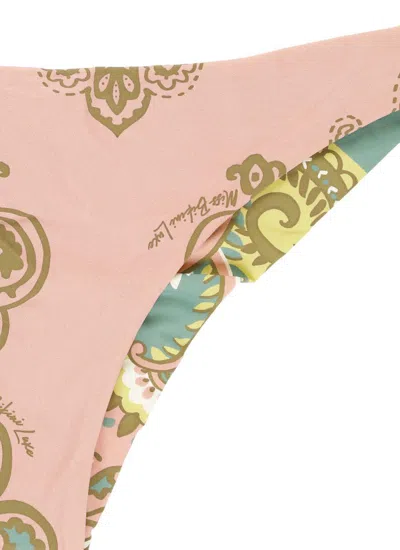 Miss Bikini Bikini With Golden Details In Green