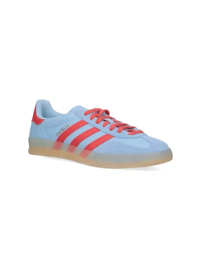 Adidas Originals Gazelle Indoor Sneakers In Blue