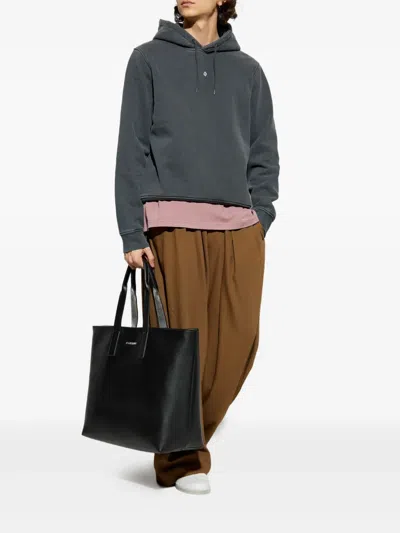 Samsoe & Samsoe Long Sleeve Sweatshirt In Gray