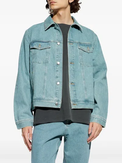 Samsoe & Samsoe Denim Jacket In Blue