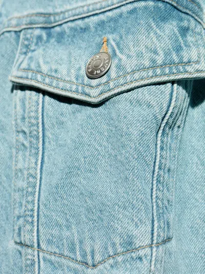 Samsoe & Samsoe Denim Jacket In Blue