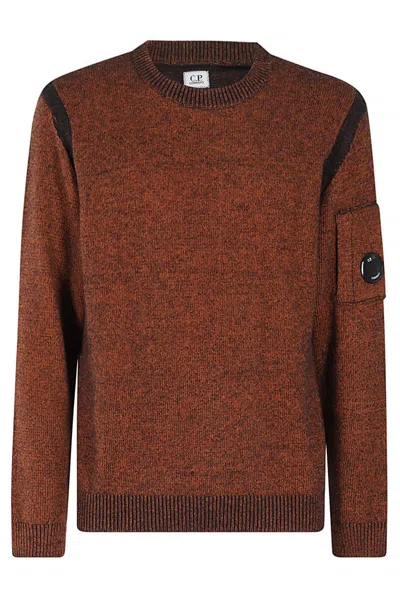 C.p. Company Textured Fleece Knit Sweater