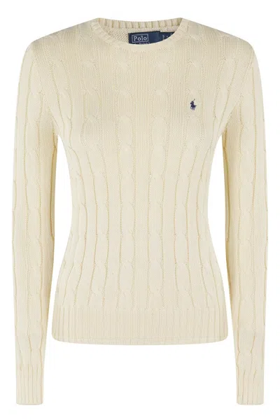 Polo Ralph Lauren Cable Knit Crew Neck Sweater