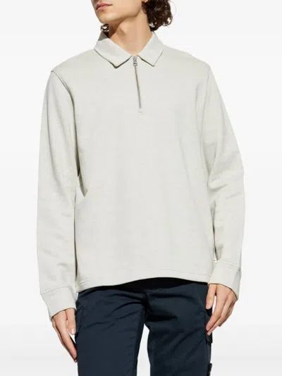 Samsoe & Samsoe Organic Cotton Polo Shirt In White