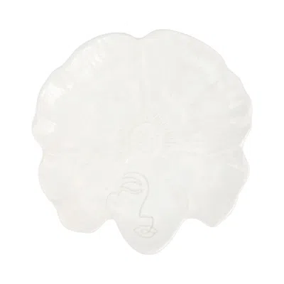 Vietri Modi Poppy Wall Plate