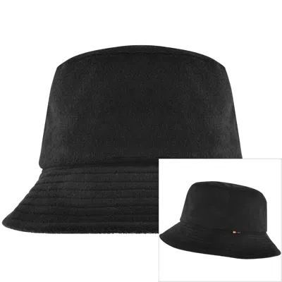 Paul Smith Black Cotton-blend Towelling Bucket Hat