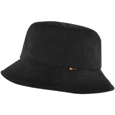 Paul Smith Black Cotton-blend Towelling Bucket Hat