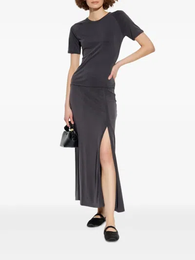 Samsoe & Samsoe Sasus High-waisted Skirt In Black