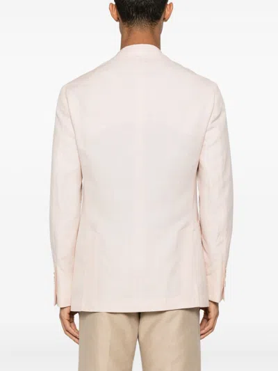 Brunello Cucinelli Light Pink Single-breasted Blazer