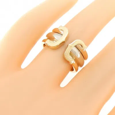 Pre-owned Cartier Pink Gold White Gold Yellow Gold Pink Gold (18k) White Gold (18k) Yellow Gold (18k) Band Rin