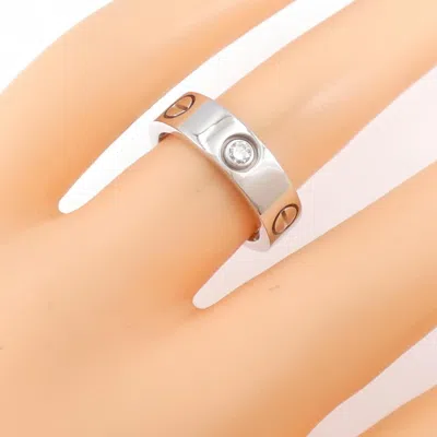 Pre-owned Cartier White Gold White Gold (18k) Band Ring ()