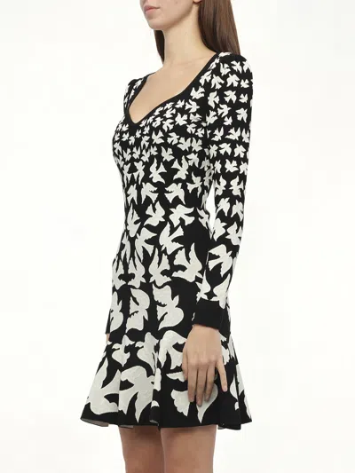 Alexander Mcqueen Women's Knit Dress Birds