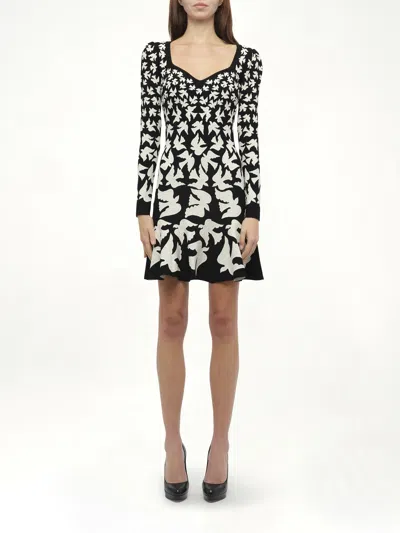 Alexander Mcqueen Women's Knit Dress Birds