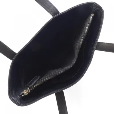 Pre-owned Celine Black Canvas Leather Shoulder Bag ()