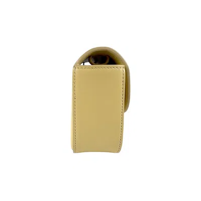 Pre-owned Celine Cream Leather Shoulder Bag ()