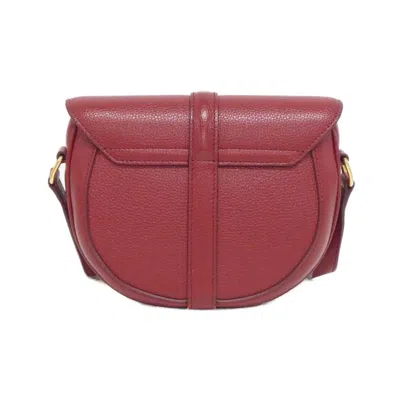 Pre-owned Celine Gold Leather Shoulder Bag ()