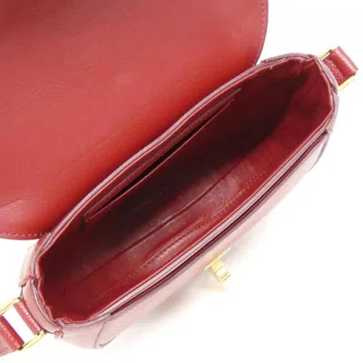 Pre-owned Celine Gold Leather Shoulder Bag ()