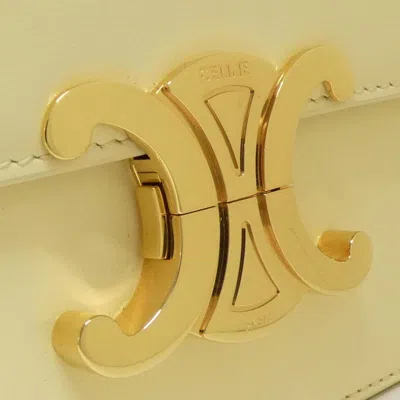 Pre-owned Celine Gold Leather Shoulder Bag ()