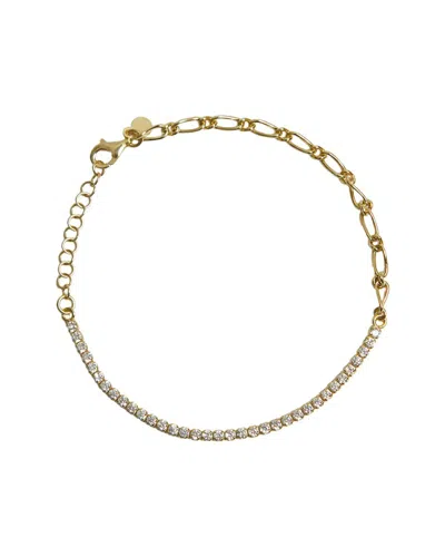 Argento Vivo Silver Cz Bracelet