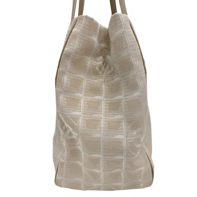 Pre-owned Chanel Beige New Travel Line Tote Bag ()