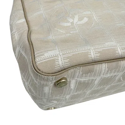 Pre-owned Chanel Beige New Travel Line Tote Bag ()