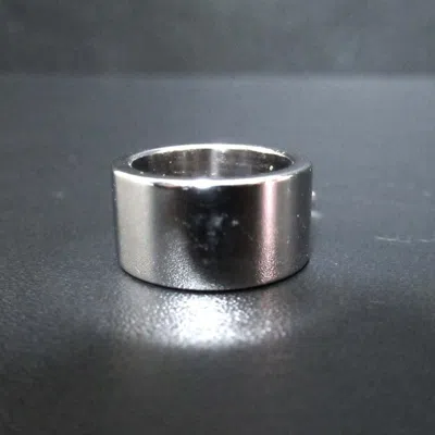 Pre-owned Dior Christian  Silver Band Ring ()