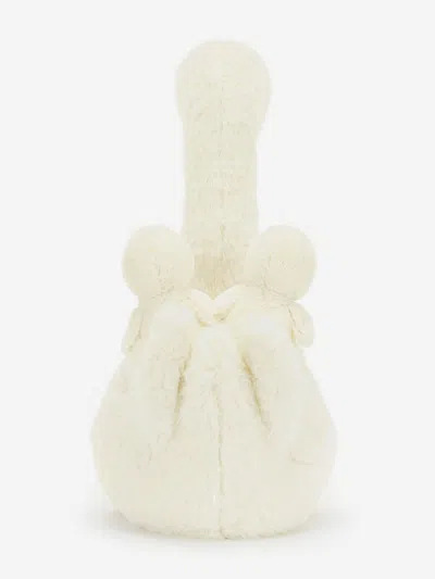 Jellycat Featherful Swan In White