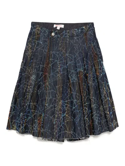 Masu All-over Graphic Print Shorts