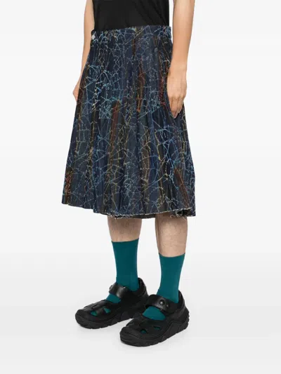 Masu All-over Graphic Print Shorts