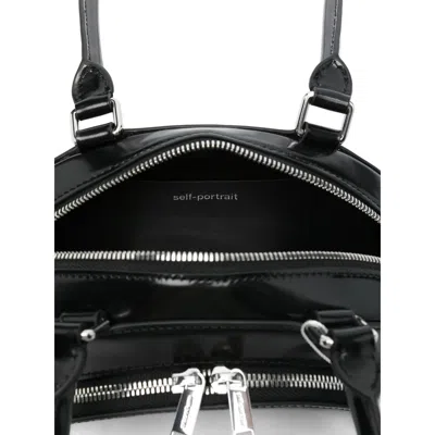 Self-portrait Black Tote Bags