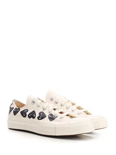 Comme Des Garçons Play Chuck 70 Sneakers White