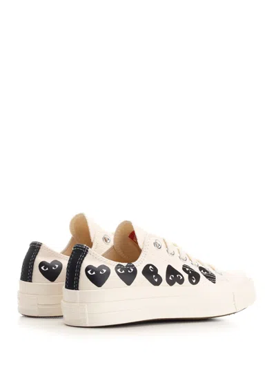 Comme Des Garçons Play Chuck 70 Sneakers White